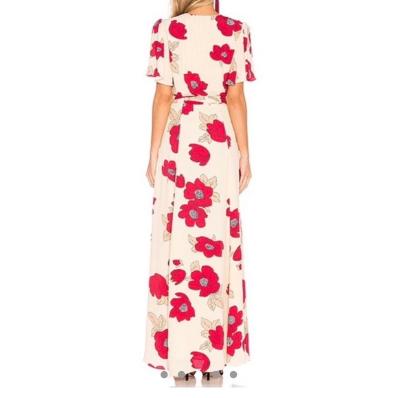 Floral Wrap Maxi Dress by Privacy Please - Picture 3 of 4